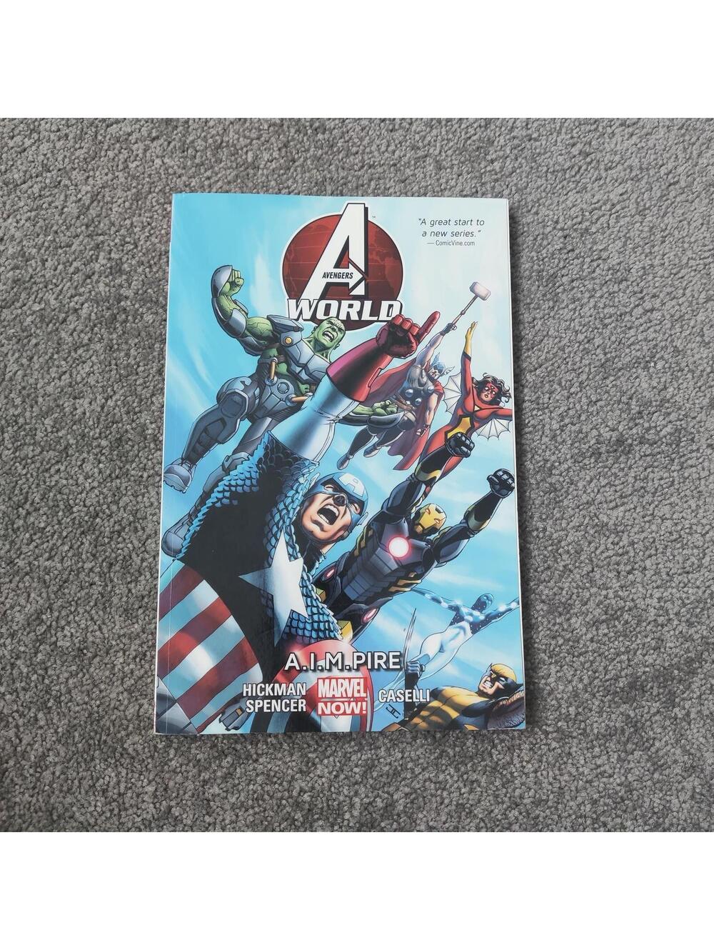 Marvel A.I.M. Fire World Paperback Comic Book